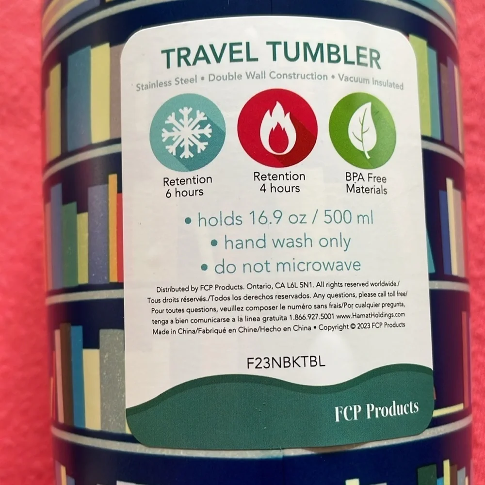 Book 📖 Travel Tumbler